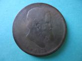 Moeda de 40 réis de Bronze de 1874 BC