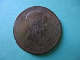 Moeda de 40 réis de Bronze de 1880 BC